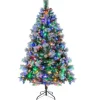 Costway Künstlicher Weihnachtsbaum Led 180cm
