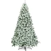 Costway Künstlicher Weihnachtsbaum 1346 Spitzen PVC 225cm