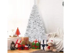 Costway Künstlicher Weihnachtsbaum 180cm mit 650 PVC Nadeln & Ständer