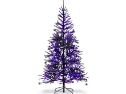 Costway Künstlicher Weihnachtsbaum Beleuchtet 183cm