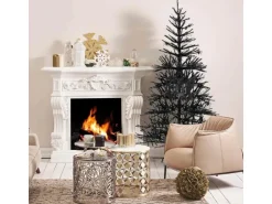 Costway Künstlicher Weihnachtsbaum Beleuchtet 183cm