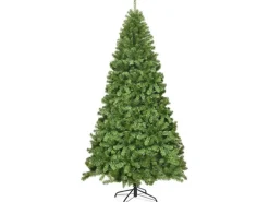 Costway Künstlicher Weihnachtsbaum 225cm mit Ständer & 1346 Spitzen