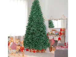 Costway Künstlicher Weihnachtsbaum mit Metallständer 270 cm