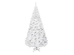 Costway Künstlicher Weihnachtsbaum 240cm mit 1138 PVC Nadeln & Ständer