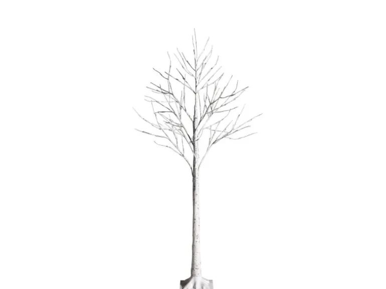 Costway LED Lichterbaum Birkenbaum Tannenbaum Christbaum 120cm