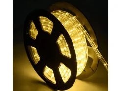 Costway Lichterschlauch Außen Lichtschlauch & 720 LEDs Warmweiß 20M