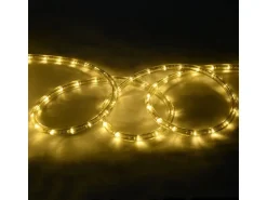 Costway Lichterschlauch Außen Lichtschlauch & 1080 LEDs Warmweiß 30M