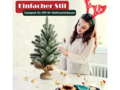Costway Mini Künstlicher Weihnachtsbaum 50 cm