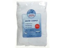 Decoris Schneeteppich Polyester 120 cm x 80 cm x 0,2 cm Weiß
