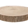 Deko Baumstammscheibe 29 - 34 cm