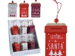 Deko-Anhänger Briefkasten 3-fach sortiert