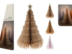 Deko-Baum 3-fach Sortiert 40 cm Mehrfarbig