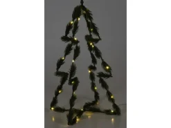 Deko-Baum mit Timer 40 cm x 25 cm x 25 cm Tannengrün