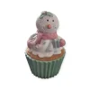 Dekofigur Cupcake Schneemann 14,5 cm