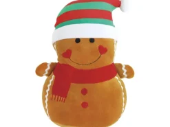 Deko-Figur Lebkuchenmann Stoff 20 cm x 12 cm x 33 cm