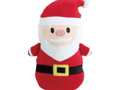 Deko-Figur Weihnachtsmann Stoff 18 cm x 12 cm x 35 cm