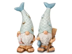 Dekofigur Wichtel Maritim Stehend 2-fach Sortiert 42 cm