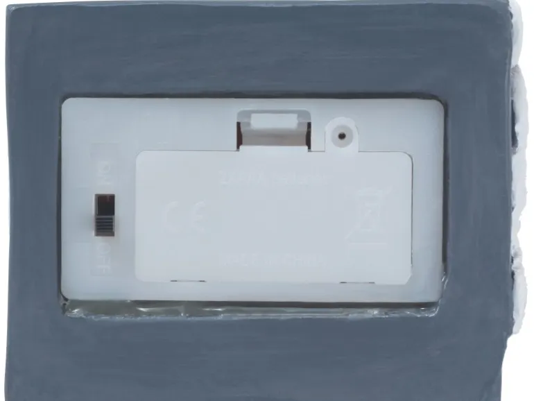 Deko-Weihnachtshaus mit LED-Beleuchtung 4-fach sortiert