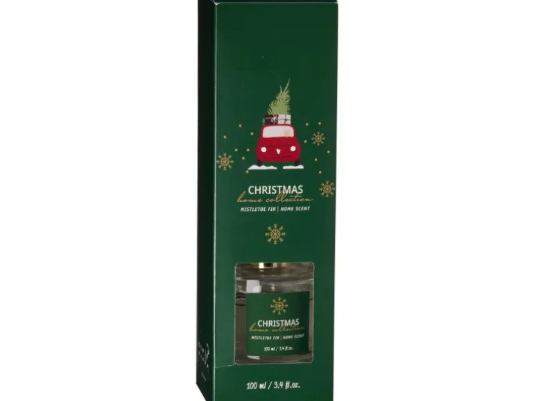 Diffuser-Set Glas Vanille Winterbeere Mistelzweig 3-fach Sortiert 100 ml