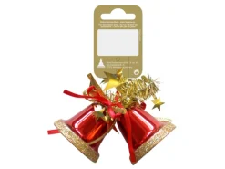 Doppelglocke aus Kunststoff Rot 50 mm