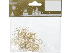 Drahtaufhänger S-Haken im Beutel Gold