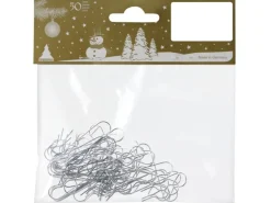 Drahtaufhänger S-Haken im Beutel Silber