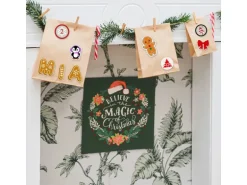 DuneDesign DIY Adventskalender Zum Selbst Befüllen mit 24 Papiertüten