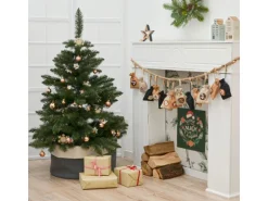 DuneDesign DIY Adventskalender Zum Selbst Befüllen 24 Geschenk-Säckchen Braun