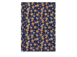 Duni Geschenkpapier Christmas Stars auf Rolle 5-fach Sortiert 70 cm x 200 cm