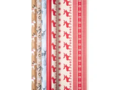 Duni Geschenkpapier Christmas Eco sortiert 300 cm x 70 cm