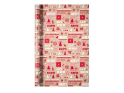 Duni Geschenkpapier Christmas Delight auf Rolle 5-fach Sortiert 70 cm x 200 cm