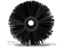 EBERTH Kehrwalze für Kehrmaschine 30cm Breite 1 Seite Kehrbürste Ersatzteil