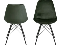 ebuy24 Erin Esszimmerstuhl tannenGrün Schwarz