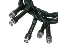 ECD Germany LED Lichterkette für Weihnachten 720 LEDs 54m Kaltweiß IP44