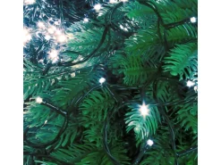 ECD Germany LED Lichterkette für Weihnachten 720 LEDs 54m Kaltweiß IP44