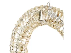 ECD Germany LED Weihnachtskranz 58cm mit 960 Warmweißen Micro LEDs