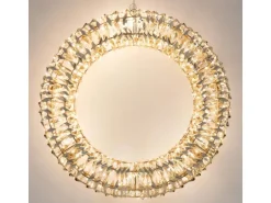 ECD Germany LED Weihnachtskranz 58cm mit 960 Warmweißen Micro LEDs