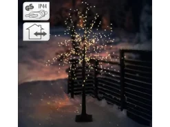 ECD Germany LED-Baum 120 cm 480 Warmweiß LEDs Künstlicher Lichterbaum