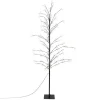ECD Germany LED-Baum 180 cm 480 Warmweißen LEDs Lichterbaum mit Timer IP44