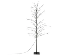 ECD Germany LED-Baum 180 cm 480 Warmweißen LEDs Lichterbaum mit Timer IP44