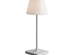 Eco-Light LED-Akku Außentischleuchte Jammin 60 lm 39 x Ø 15 cm Weiß