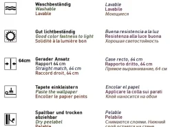 EDEM 533-30 Decken Wand Tapete Kindertapete leuchtende Sterne 10,05 m x 0,53 m 5,33 m2 Weiß