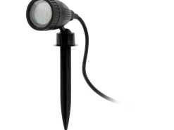 Eglo LED Außen-Erdspieß Nema 1 GU10 1-flammig Schwarz 3 W