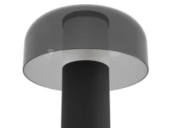 EGLO LED Außen-Tischlampe Ponente Schwarz Akku-Touchdimmer/kabellos/H 200mm/IP44