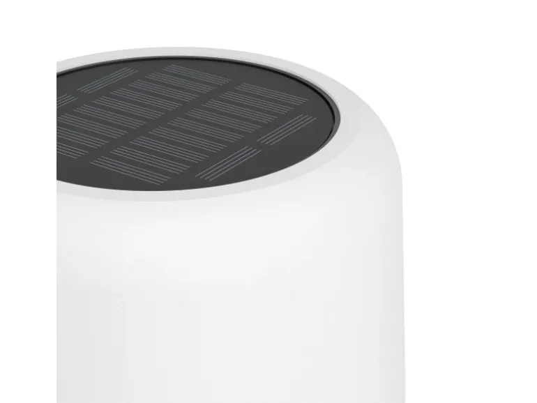 EGLO Solar LED Akku Stehleuchte ROCCANOVA Weiß Touchdimmer IP44