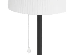 EGLO Solar LED Akku Tischleuchte SCORDIANO Weiß-Schwarz m. Zugschalter IP44