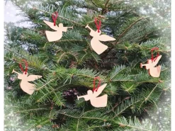 Erst-Holz Christbaumschmuck Holzschmuck Deko Hirsch