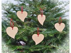 Erst-Holz Christbaumschmuck Holzschmuck Deko Hirsch