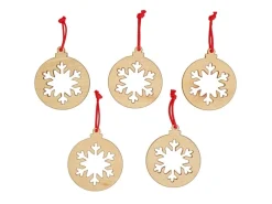 Erst-Holz Christbaumschmuck Holzschmuck Deko Stern