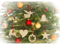 Erst-Holz Christbaumschmuck Holzschmuck Deko Herz